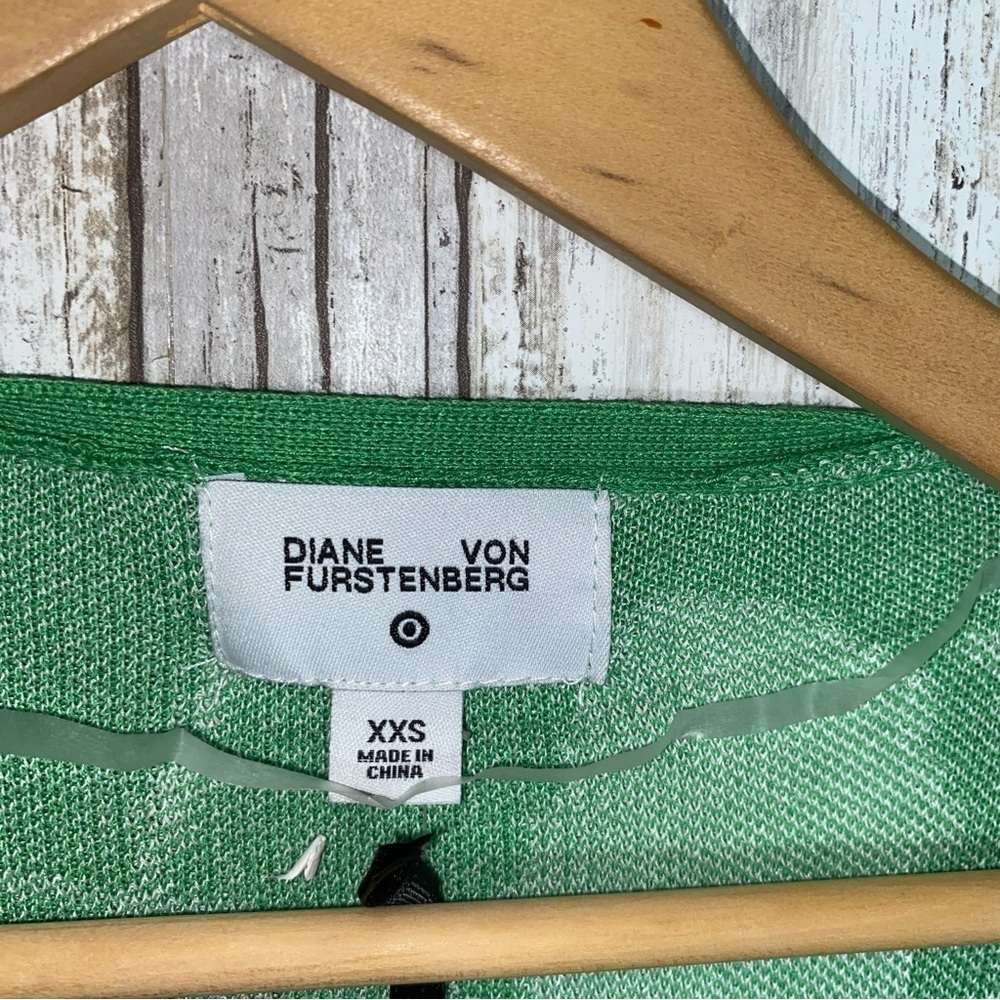 NWT Diane Von Furstenberg X Target Green Wrap - Picture 4 of 6